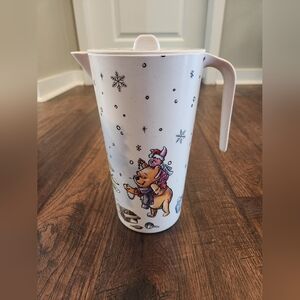 Winnie the Pooh Christmas Pitcher
